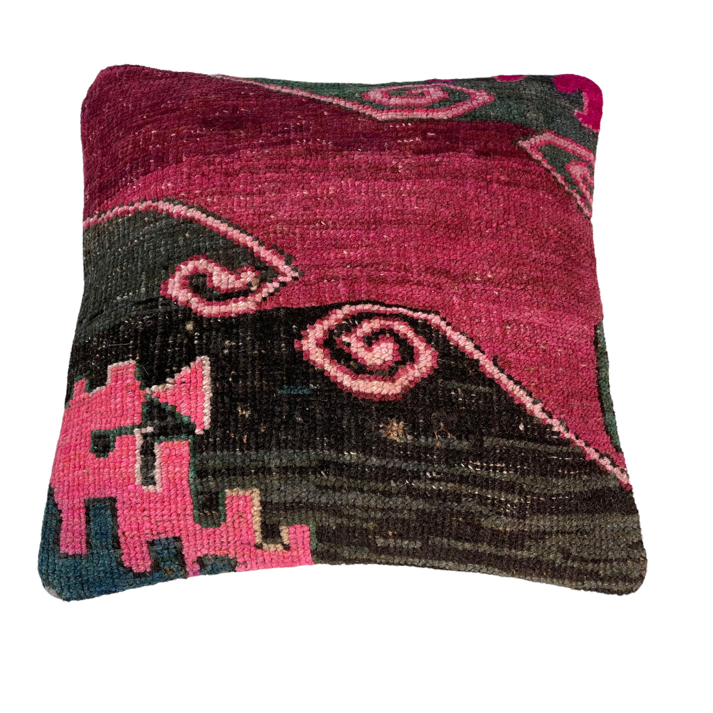 Vintage turkish rug cushion cover 45 x 45 cm