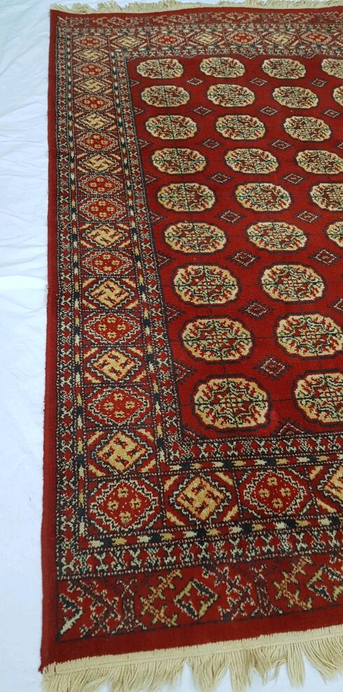 Mat pure wool oriental Red 145X240cm