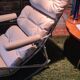 Chaise longue rocking-chair