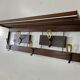 Modernist teak brass - 1950s metal