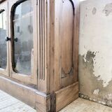 Enfilade display cabinet, solid oak, 1920.