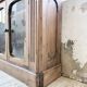 Enfilade vitrine chêne massif 1920
