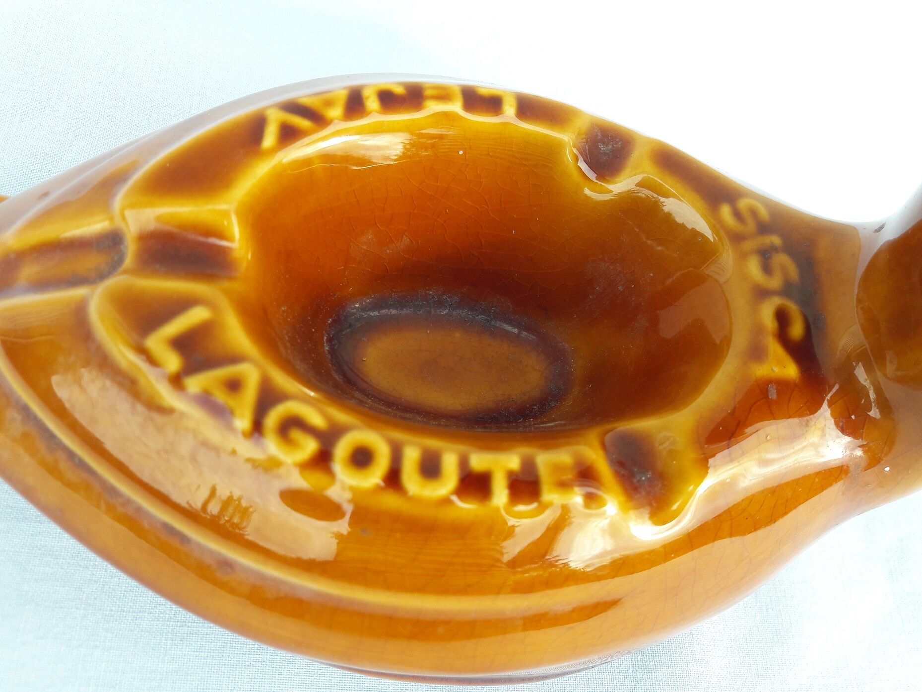 Ceramic ashtray Lejay Lagoute