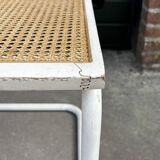 Set of 4 Cesca b32 model chairs in white dining chair