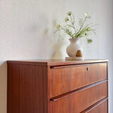Vintage Danish chest of drawers teak