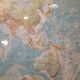 Globe map / Planisphere "Le Monde Politique", National Geographic Institute, 20th century – Fran