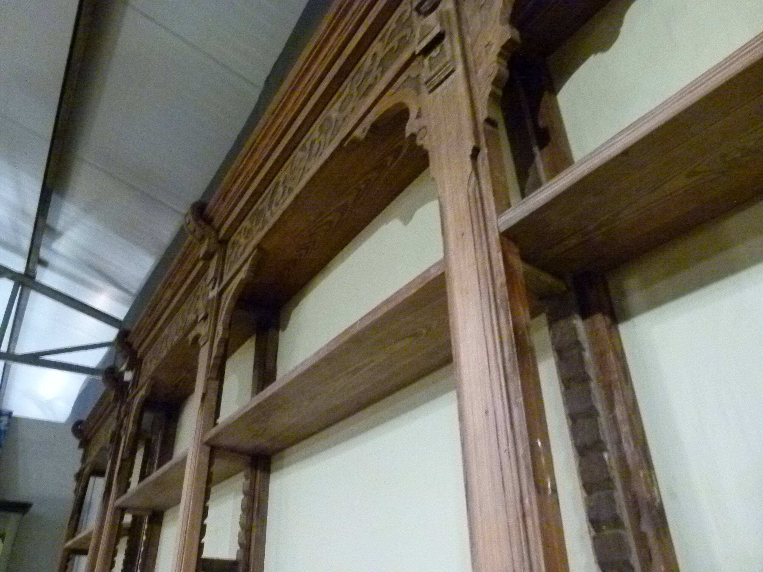 Early 20th century pharmacy window