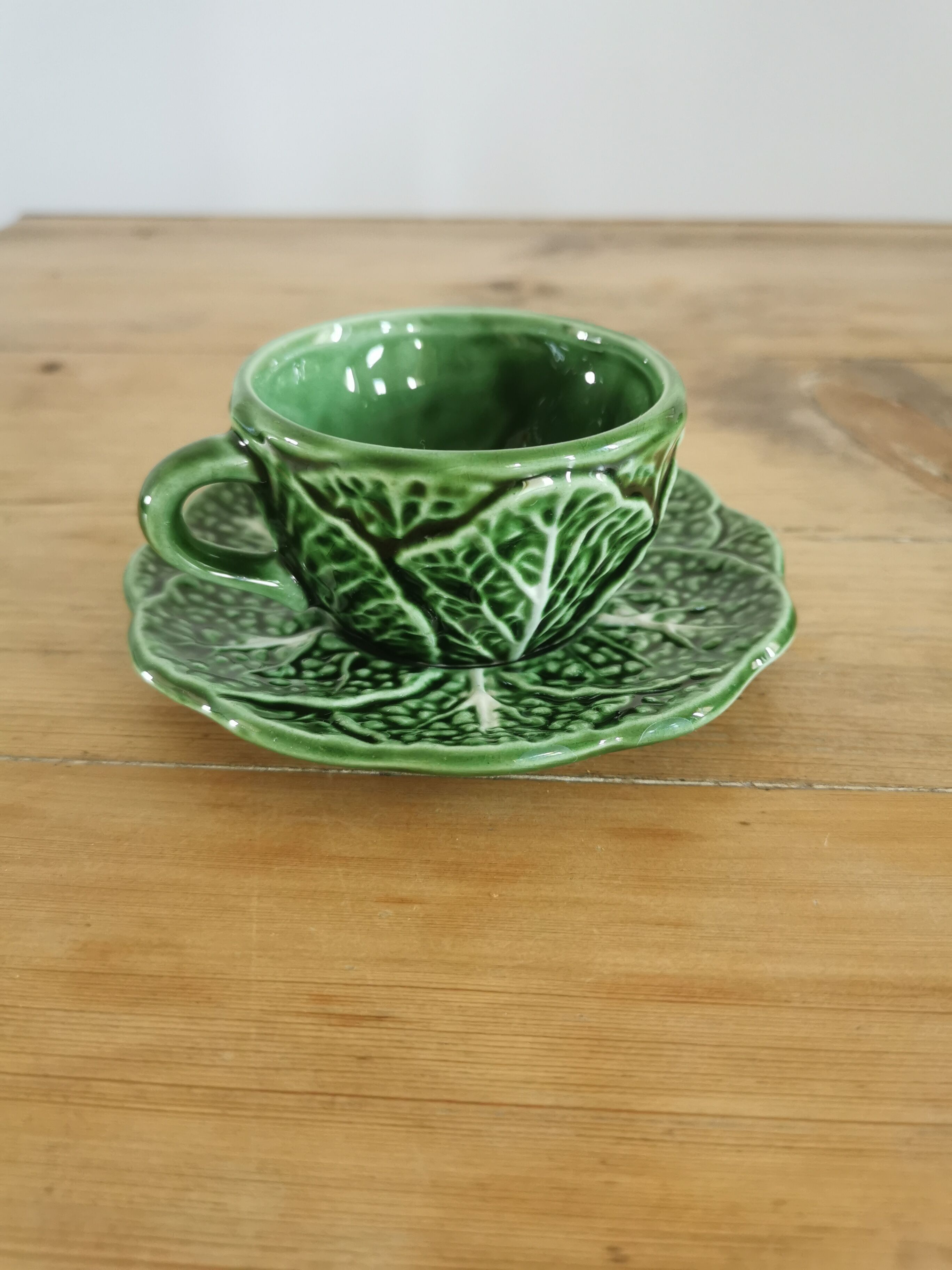 Cabbage coffee service in slurry