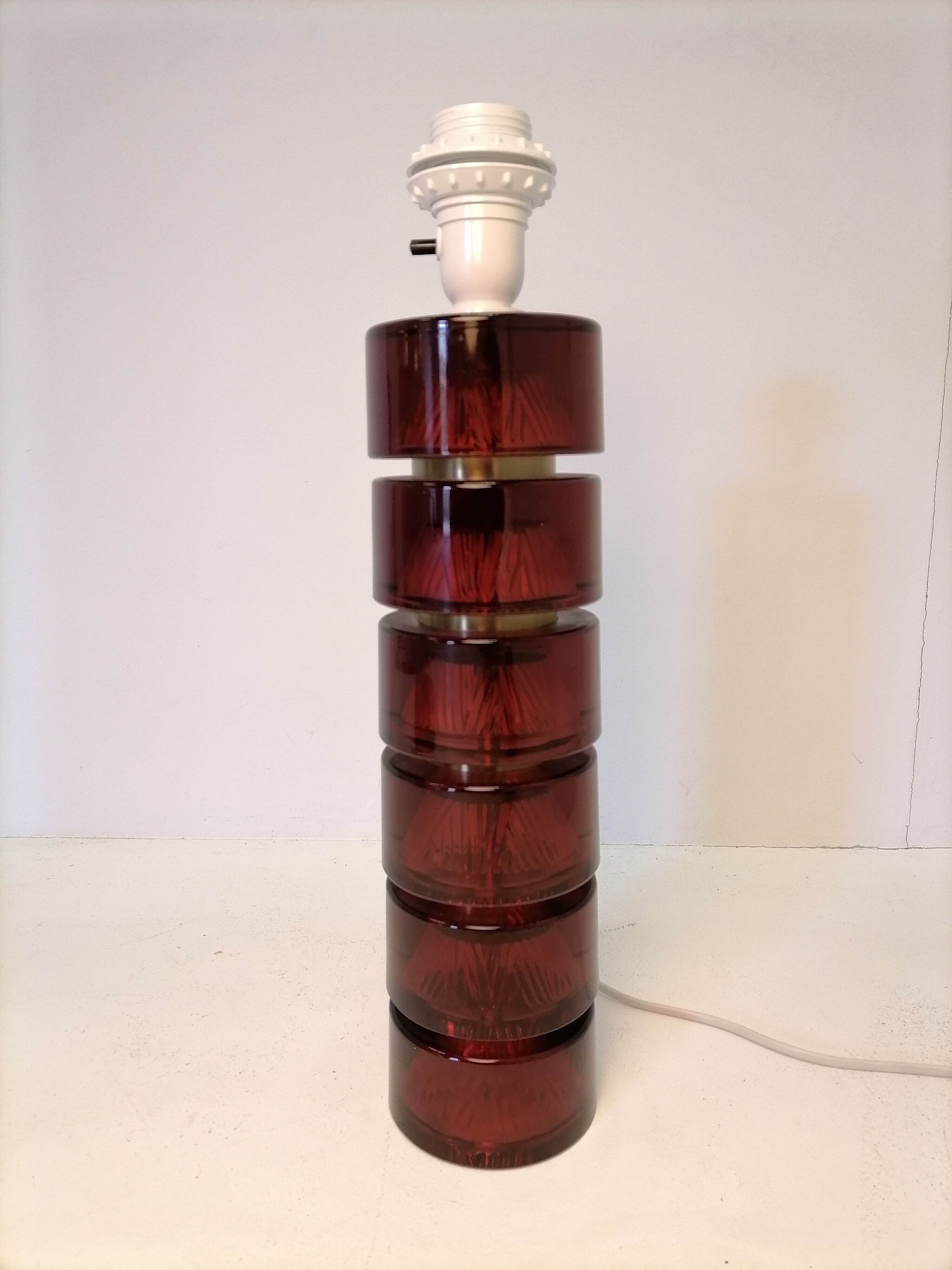 Swedish lamp Carl Fagerlund Orrefors 1960