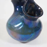 Blue double vase