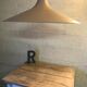 Scandinavian vintage metal hanging lamp