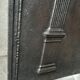 Font chimney plate with Medici column