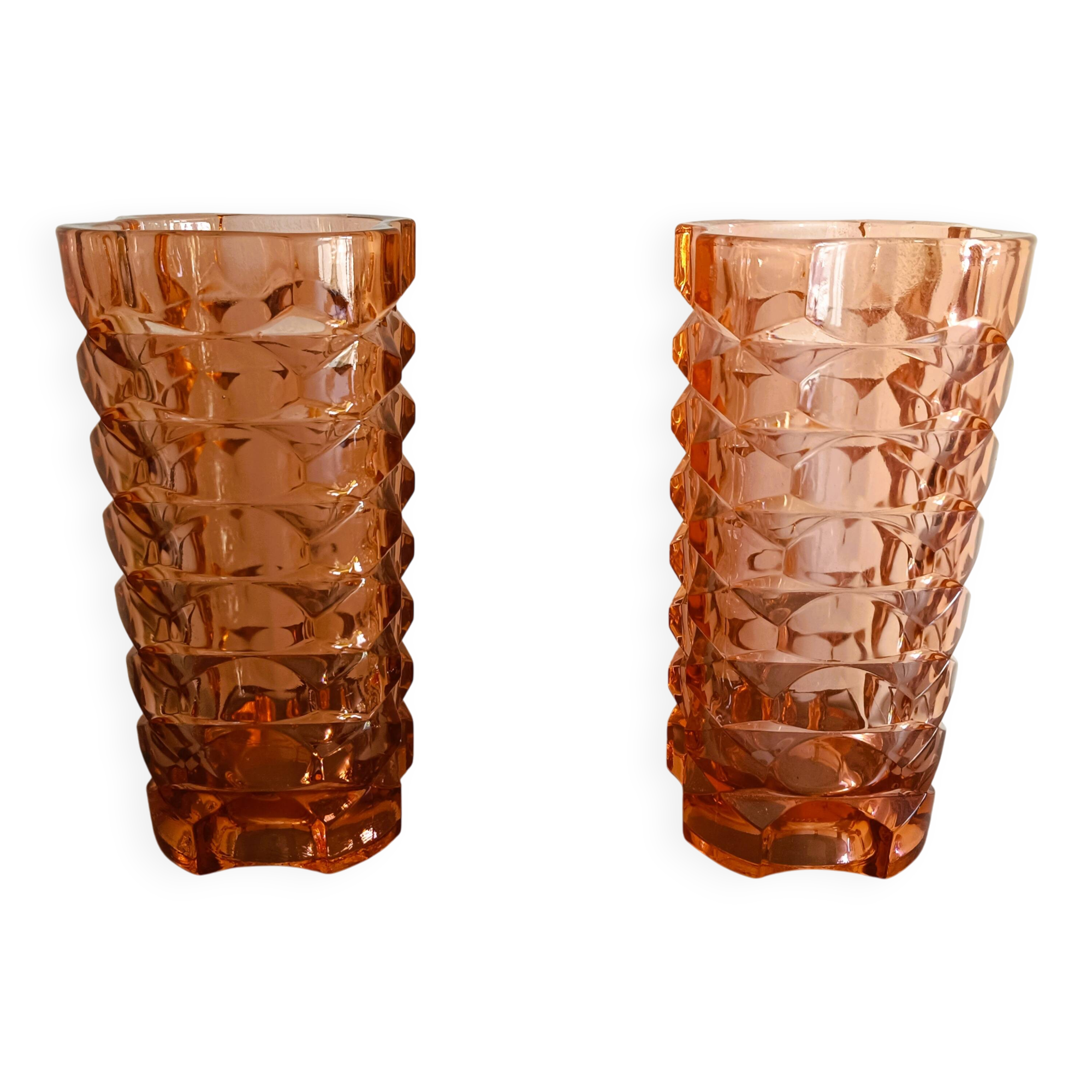 Paire de vases vintage modèle Windsor