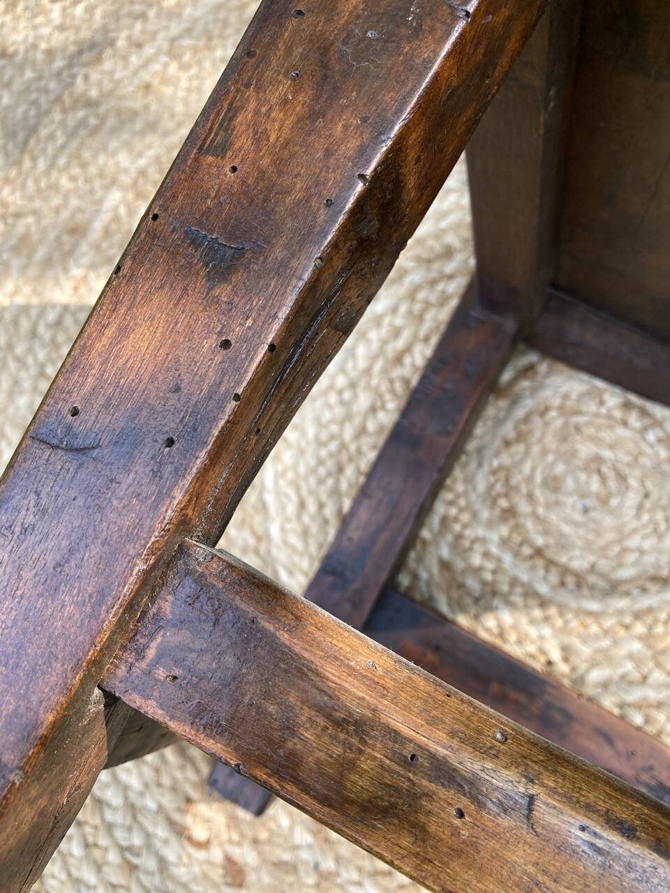 Old wooden children's chair