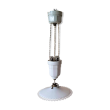 Hanging rises and falls in white earthenware