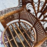 “Emmanuelle” rattan armchair, 1970