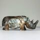 Ceramic rhino, Italy, 1970s