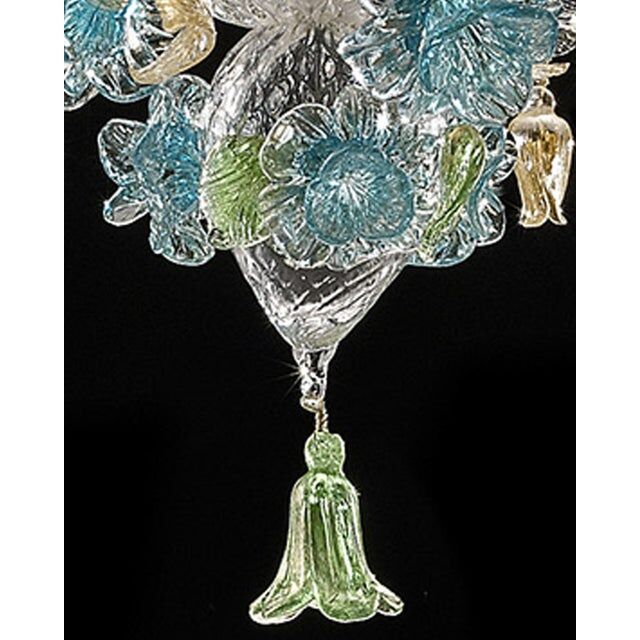 Early 21st century Murano glass chandelier