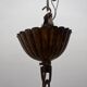 Wrought Murano Glass Light Pendant 1950’s