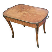 Louis XV style marquetry table