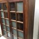 Old wall case has pharmacy