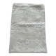 Vintage rectangular tablecloth white crochet