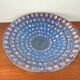 Large Mid-Century Modern German Studio Pottery Decorative Wall Plate by Eva Fritz-Lindner for Karlsruher Majolika, 1960s
