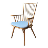 High-back chair by Albert Haberer for Hermann Fleiner
