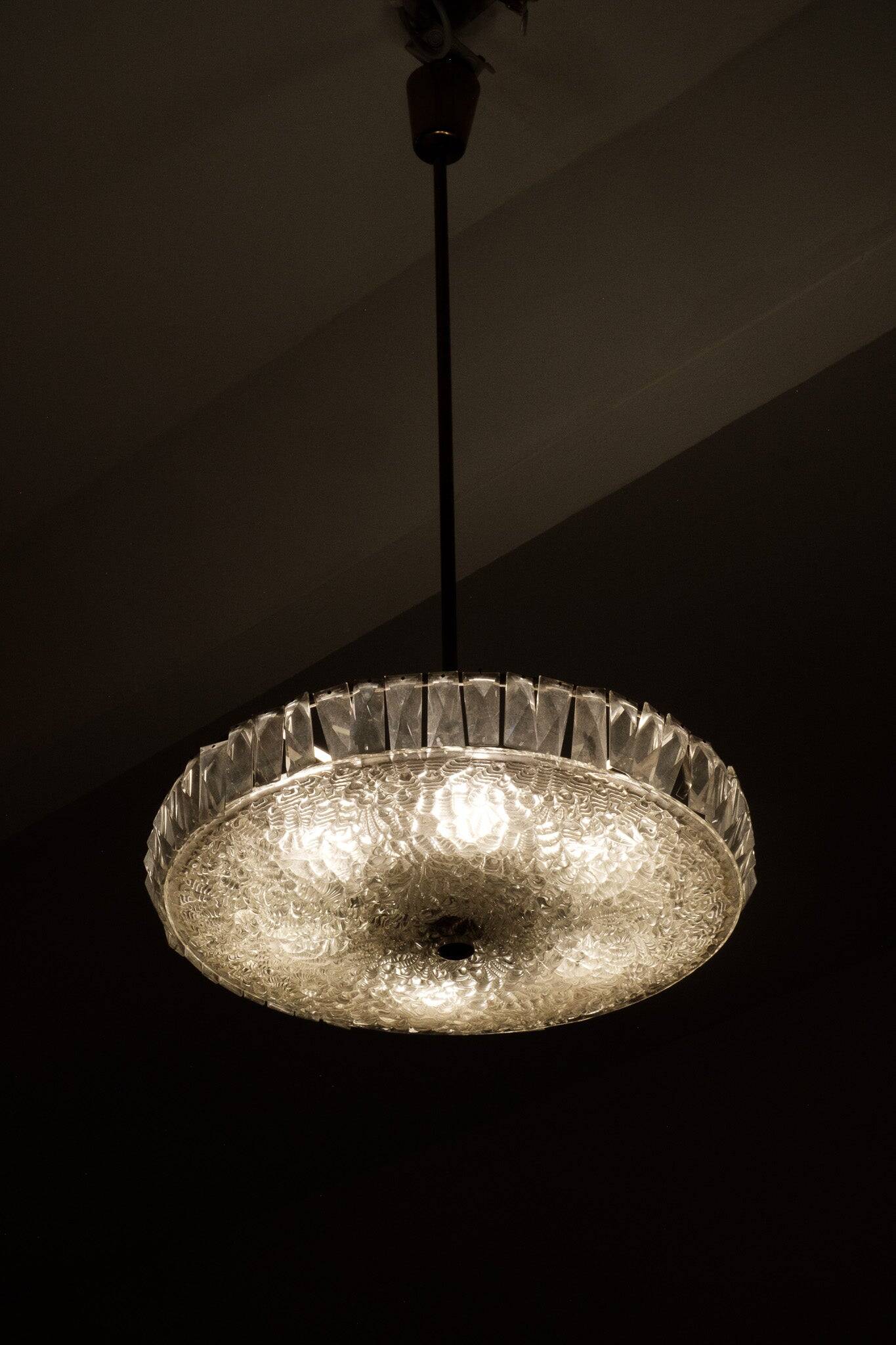 Mid-Century Bakalowits & Söhne Chandelier from 1950's Austria