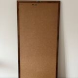 Vintage Danish teak mirror