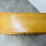 Commode vintage en bois blond style scandinave par Victoria Möbel Suisse