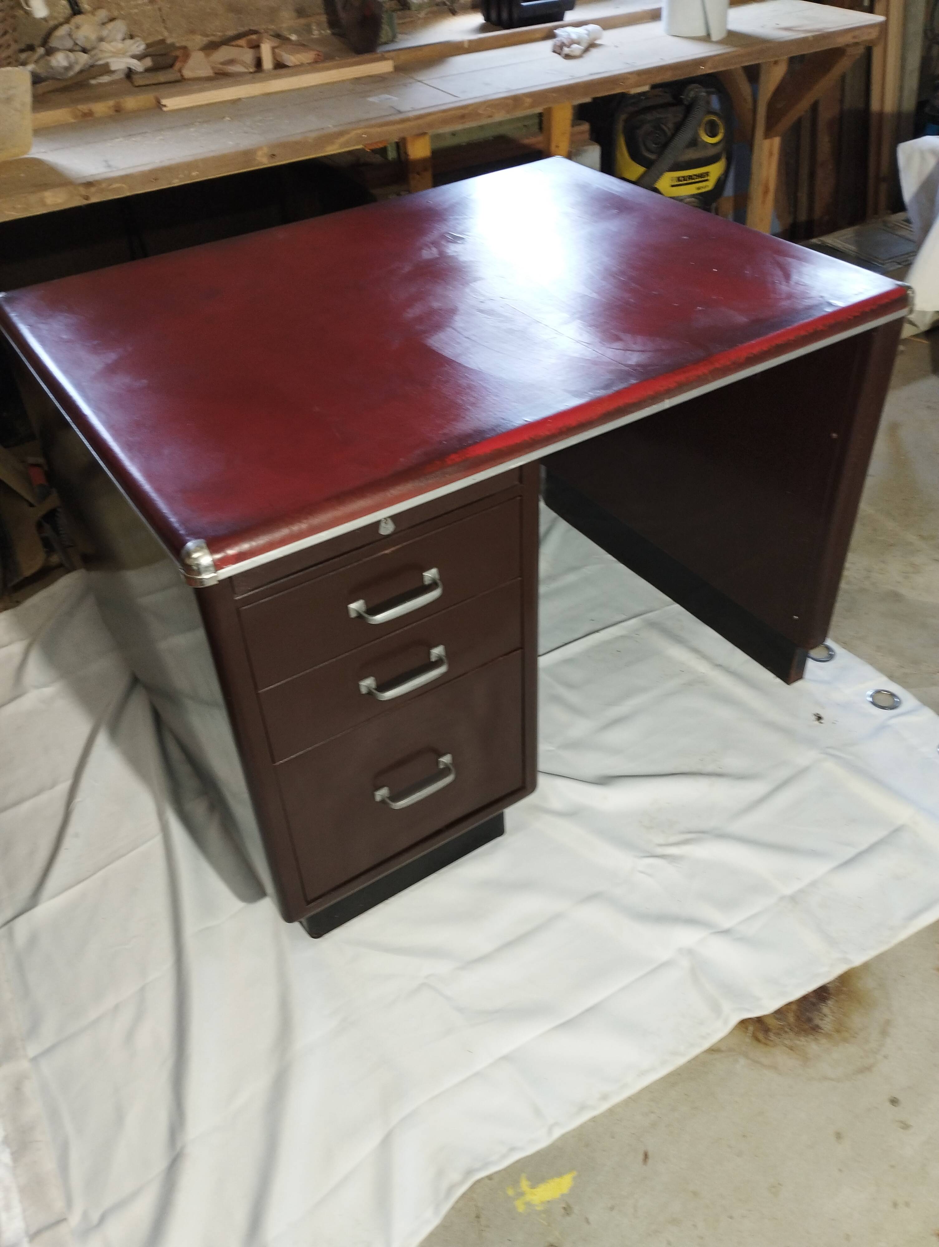 Ronéo 1950 industrial desk