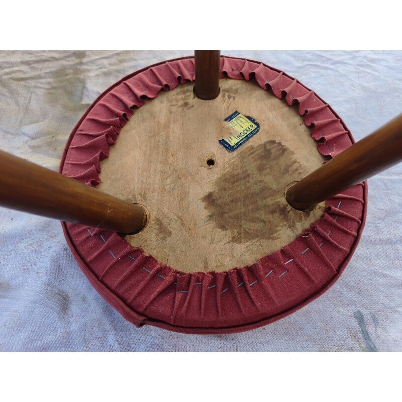 Tabouret Tacke Hocker vintage allemand année 50