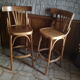 Paire de chaises haute de bar