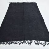 Vintage Dark Blue Turkish kilim Rug, 171x264Cm