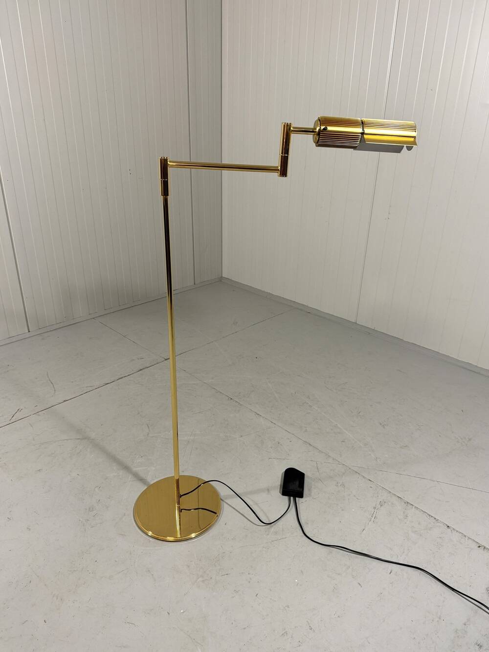 Viktor Frauenknecht brass Haloprofil 878HR floor lamp Swiss Lamps