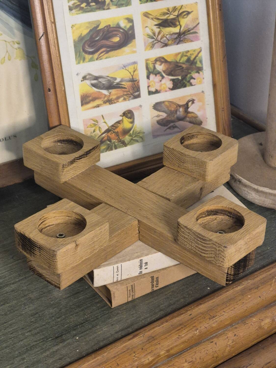 Scandinavian candle holders