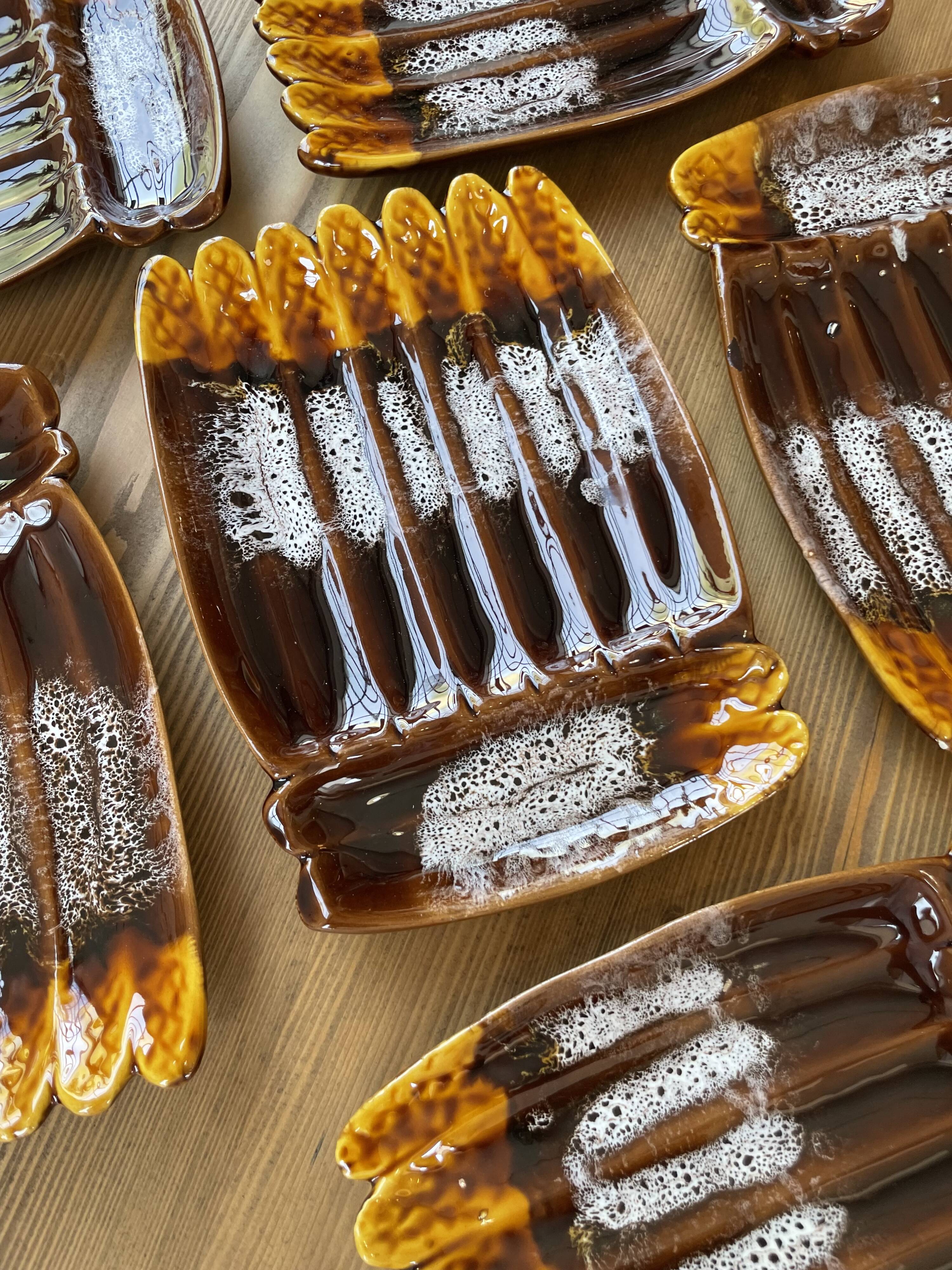 Asparagus plates slurry