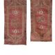Vintage Turkish Oushak rug 48x106 cm (unique piece)