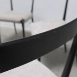 Rare set of 6 'S11' dining chairs by Alfred Hendrickx for Belform, 1950s