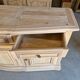 Buffet in solid cherry wood, fully sandblasted.