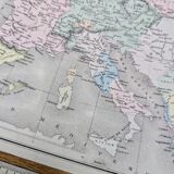 Feudal Europe, original map printed in 1879.