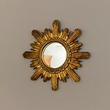 Golden sun mirror, 1960, diameter 44cm