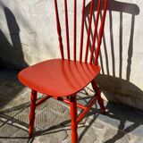 Brick red Baumann chair
