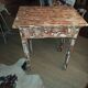 Small antique shabby chic table