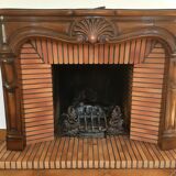 Wooden coat/chimney frame