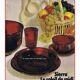 Vintage Arcoroc Sierra Ruby cups