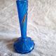 Authentic Berluze Vase Glass Paste by Mic and Bob Le Bleis 1970s
