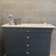 Commode plateau en marbre
