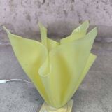 Vintage yellow Corolle table lamp